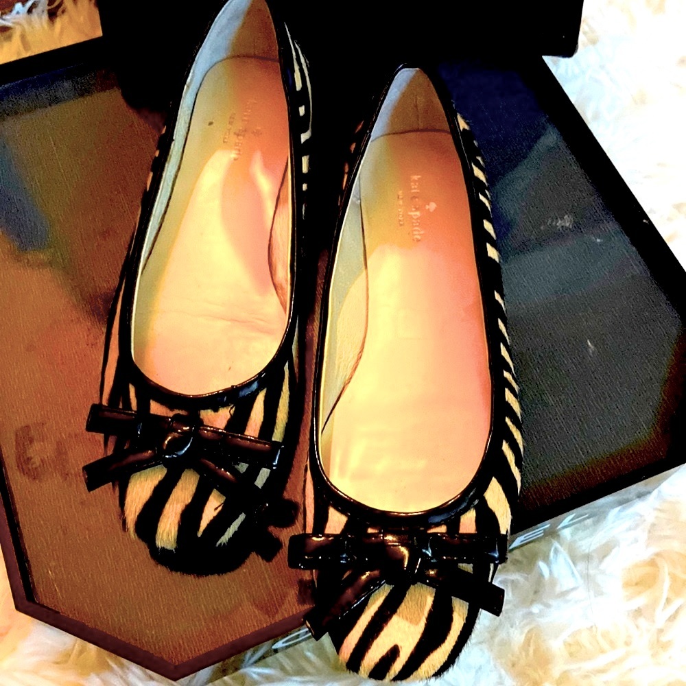Kate Spade Flat Cowhide Shoes